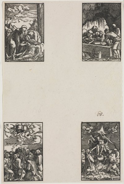 Der Fall und die Erlösung des Menschen, um 1515 von Albrecht Altdorfer