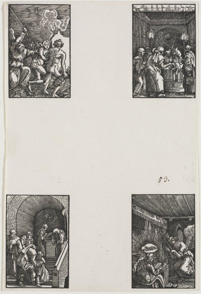 Der Fall und die Erlösung des Menschen von Albrecht Altdorfer
