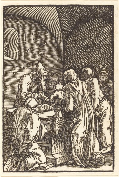 Die Darstellung Christi im Tempel von Albrecht Altdorfer
