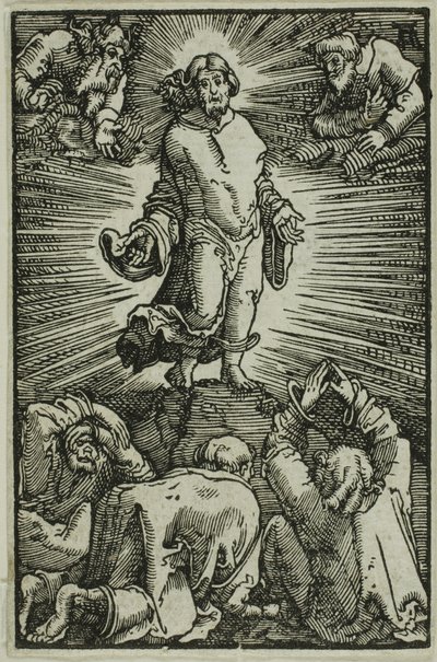 Die Verklärung, aus Der Fall und die Erlösung des Menschen von Albrecht Altdorfer