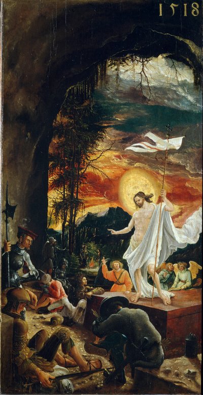 Die Auferstehung Christi (1518) von Albrecht Altdorfer
