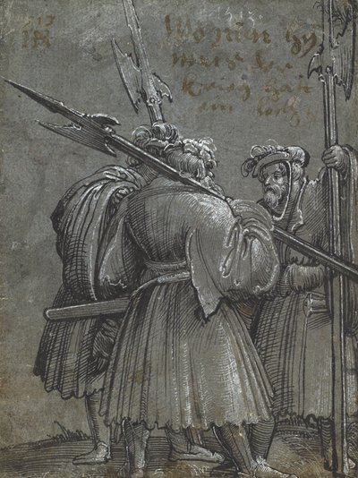 Drei Nachtwächter, 1513 von Albrecht Altdorfer