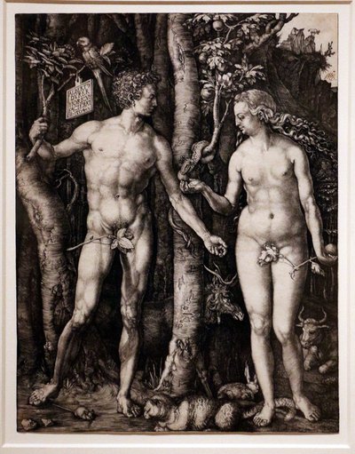 Adam und Eva von Albrecht Dürer