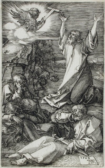 Die Agonie im Garten von Albrecht Dürer