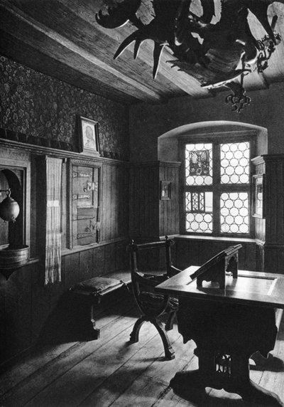 Albrecht Dürers Arbeitszimmer, Nürnberg, 1936 von Albrecht Dürer
