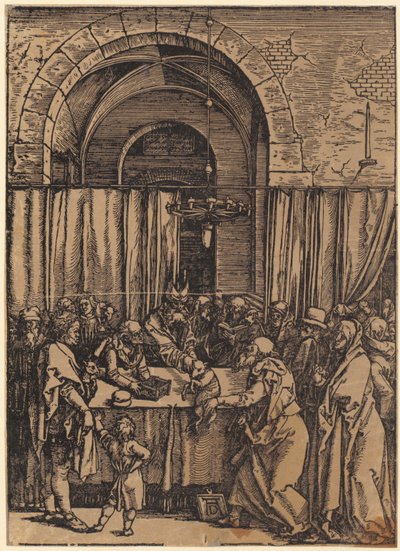 Beweinung Christi, Blatt 9 der Folge "Die Große Passion" von Albrecht Dürer