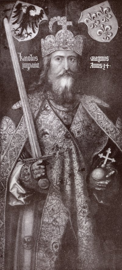 Karl der Große, Illustration aus 