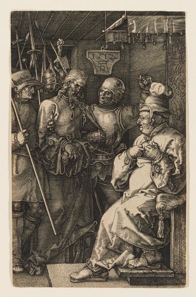 Christus vor Kaiphas von Albrecht Dürer