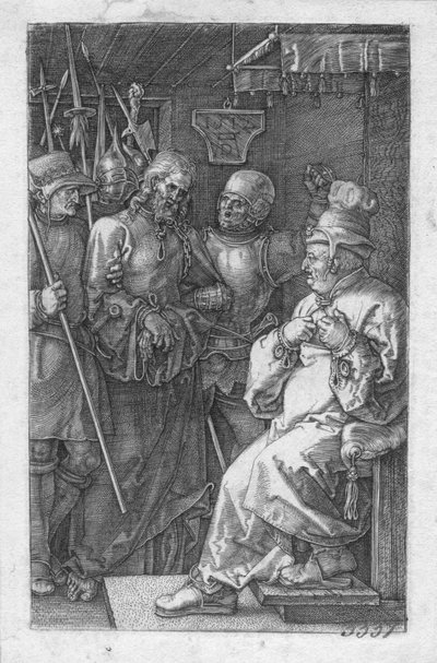 Christus vor Kaiphas von Albrecht Dürer