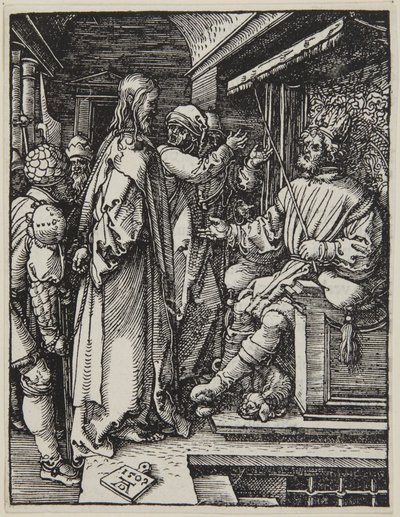 Christus vor Herodes von Albrecht Dürer