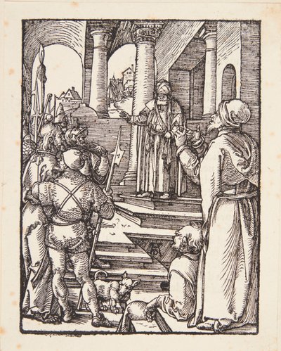 Christus vor Pilatus von Albrecht Dürer