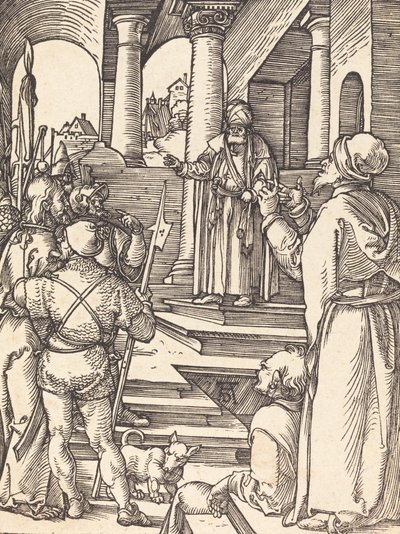 Christus vor Pilatus von Albrecht Dürer