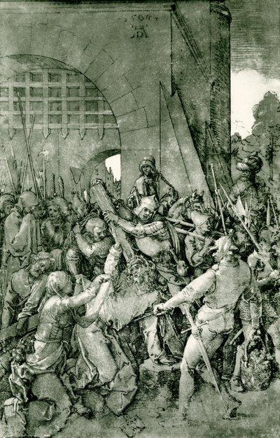 Christus fällt unter dem Kreuz von Albrecht Dürer
