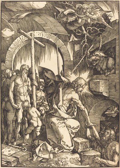 Christus in der Vorhölle von Albrecht Dürer