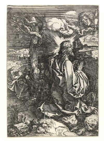 Christus im Garten der Olivenbäume, 1515 von Albrecht Dürer