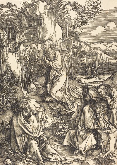 Christus am Ölberg von Albrecht Dürer