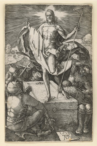Christi Auferstehung (Kupferstich-Passion) von Albrecht Dürer