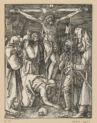 Christi Kreuzigung (Kleine Passion) von Albrecht Dürer