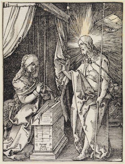 Christus erscheint seiner Mutter von Albrecht Dürer