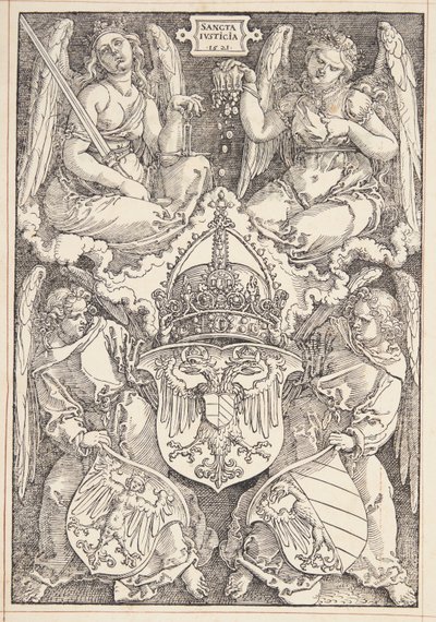 Wappen des Reiches und der Stadt Nürnberg von Albrecht Dürer