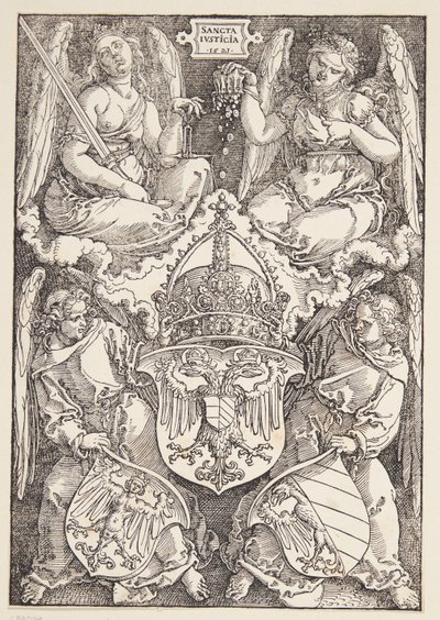 Wappen des Reiches und der Stadt Nürnberg von Albrecht Dürer