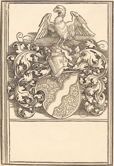 Wappen von Michael Behaim, wahrscheinlich um 1520 von Albrecht Dürer