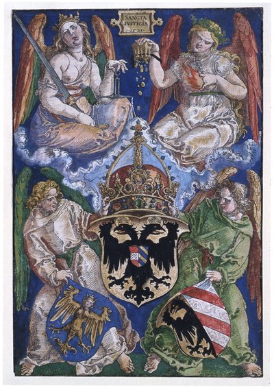 Wappen des Deutschen Reiches und der Stadt Nürnberg von Albrecht Dürer