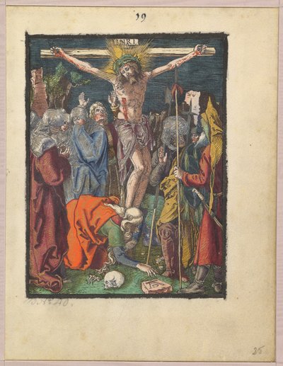 Kreuzigung, aus der „Kleinen Holzschnittpassion“ von Albrecht Dürer