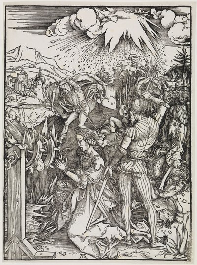 Die Enthauptung der Heiligen Katharina von Albrecht Dürer
