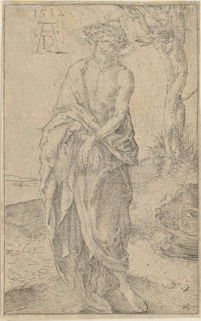 Ecce Homo (Schmerzensmann mit gebundenen Händen) von Albrecht Dürer