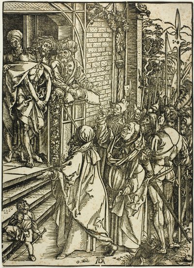 Ecce Homo - Die Darstellung Christi, aus der Großen Passion von Albrecht Dürer