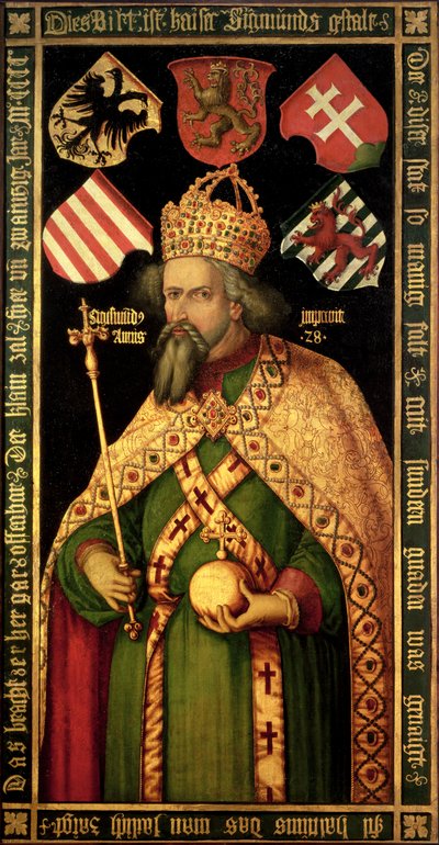 Kaiser Sigismund, Heiliger Römischer Kaiser, König von Ungarn und Böhmen (1368-1437), um 1600 von Albrecht Dürer