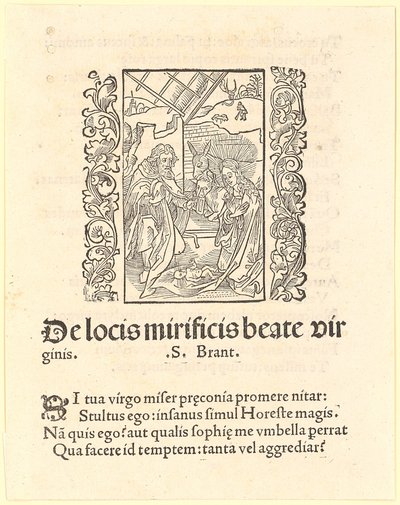 Geburt Christi von Albrecht Dürer