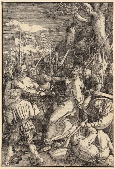 Gefangennahme Christi, Blatt 4 der Folge "Die Große Passion" von Albrecht Dürer