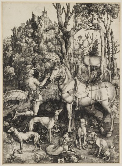 Heiliger Eustachius von Albrecht Dürer
