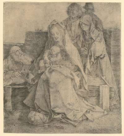 Heilige Familie, sechsfigurig von Albrecht Dürer