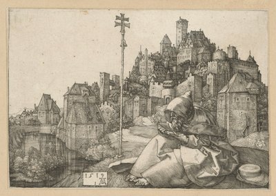 Heiliger Antonius lesend von Albrecht Dürer