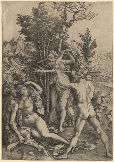 Herkules am Scheideweg von Albrecht Dürer