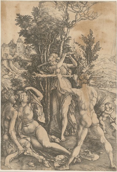 Herkules am Scheideweg von Albrecht Dürer