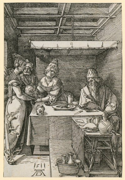 Herodias empfängt das Haupt des Johannes von Albrecht Dürer