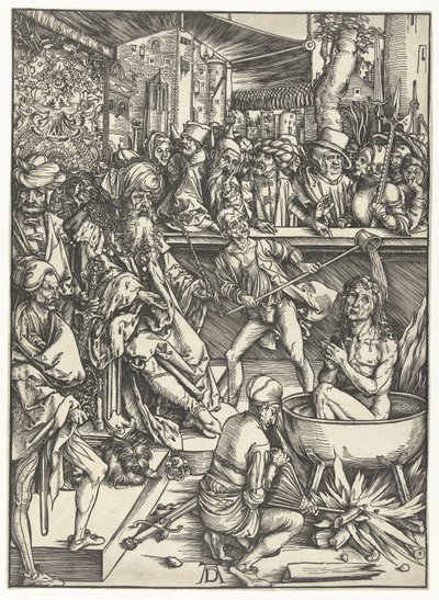 Das Martyrium des Johannes des Evangelisten von Albrecht Dürer