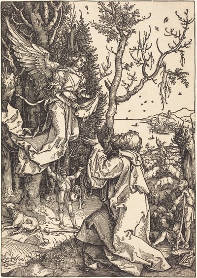 Joachim und der Engel von Albrecht Dürer