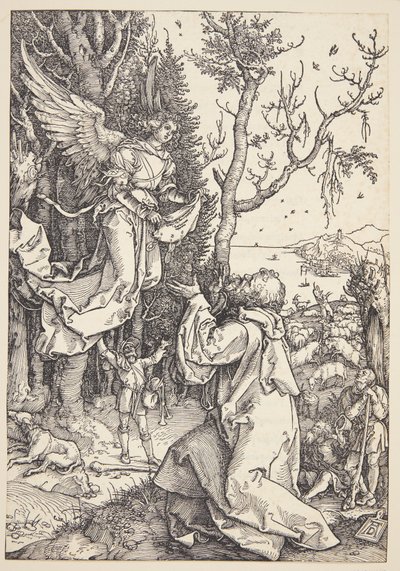 Joachim und der Engel von Albrecht Dürer