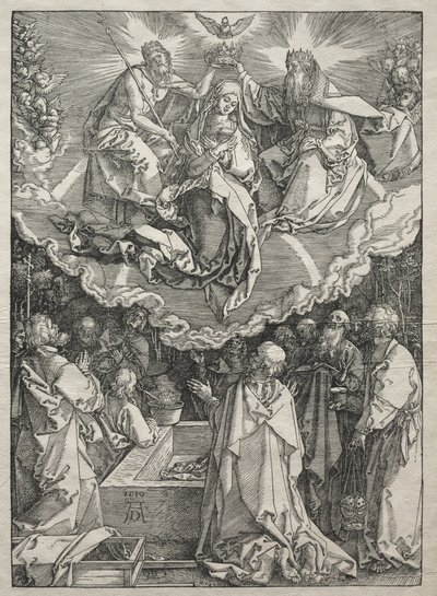 Leben der Jungfrau: Himmelfahrt der Jungfrau von Albrecht Dürer