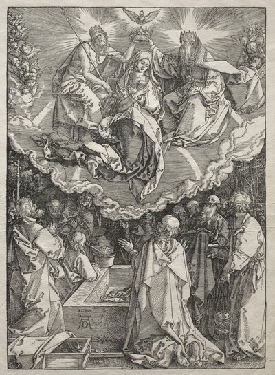 Leben der Jungfrau: Himmelfahrt der Jungfrau von Albrecht Dürer