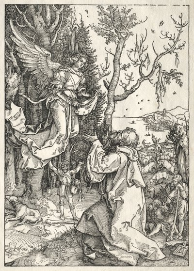 Leben der Jungfrau: Joachim und der Engel, um 1504 von Albrecht Dürer