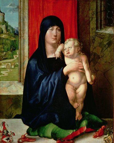 Madonna und Kind, ca. 1496-99 von Albrecht Dürer