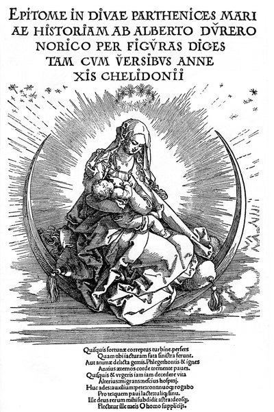 Madonna als stillende Mutter und göttliches Wesen, 1511, 1936 von Albrecht Dürer