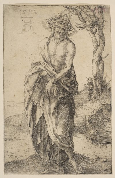 Der Schmerzensmann mit gebundenen Händen, 1512 von Albrecht Dürer