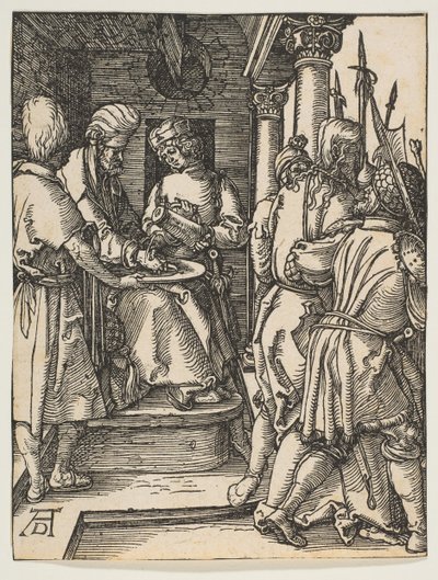 Pilatus wäscht seine Hände, aus Die Kleine Passion, ca. 1509 von Albrecht Dürer